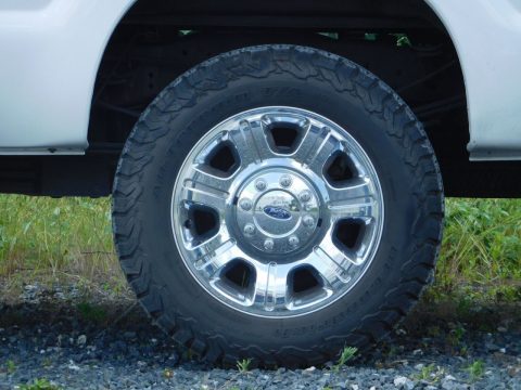 F-350　純正クロームホイール×BF　グッドリッチKO2 タイヤ